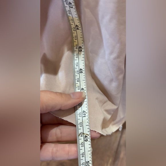 Double Zero Light Beige Tan Maxi Oversize Sheath style Dress Size Small - Picture 7 of 7